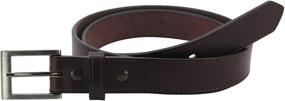 img 2 attached to 👔 Versatile Stitched Bridle Dress Casual Belt: Adding Elegance to Your Everyday Attire