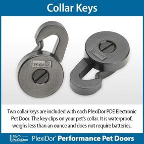 img 2 attached to PlexiDor Performance Pet Doors Electronic RFID Collar Key - Black: The Ultimate Access Solution for Electronic Doors