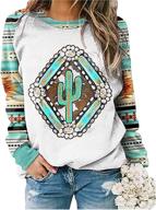 womens sleeve western fashion sweatshirts outdoor recreation in climbing logo