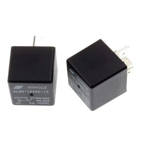 img 3 attached to 🔌 MiZOECLEC 2Pcs/Set SLDH-12VDC-1C High Power Relay for Winch, Car, Vehicle, Truck, Boat Spotlight. NO 80A NC 5pin SPDT Split Changeover Automotive Waterproof Relay