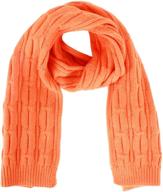 🧣 теплые вязаные шарфы для девочек-малышек: стильные зимние аксессуары логотип