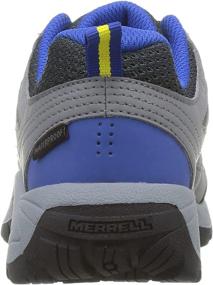 img 2 attached to Merrell Водонепроницаемые кроссовки Oakcreek для детей с низкой шнуровкой для походов.