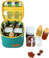 🏕️ ultimate outdoors camping spice-jars organizer set with portable containers and storage bag logo