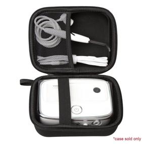 img 4 attached to 📦 Premium Black Hard Case for Waterpik WF-04 Sidekick Water Flosser - Sturdy Protection for Easy Portability