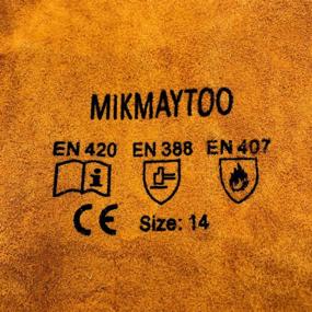 img 3 attached to MIKMAYTOO Multifunctional Leather Welding Resistant