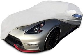 img 4 attached to High-Performance Weatherproof Car Cover | Custom Fit for 2009-2018 Nissan 370Z / 370Z Nismo | Heavy-Duty Ultrashield Protection