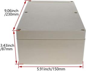 img 1 attached to Fielect Electronic Enclosure Waterproof 230X150X87Mm Industrial Electrical