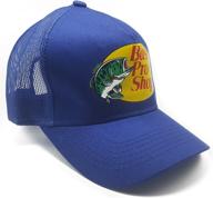 bass pro shops men's trucker hat mesh cap - the perfect snapback for hunting & fishing enthusiasts logo