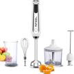 blender accessories frother measuring stainless logo