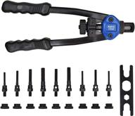 🔧 astro pneumatic tool 1450 13-inch plusnut and extra-long rivet nut setter kit - metric and sae logo