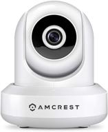 🏠 amcrest 1080p wifi security camera: advanced indoor pan/tilt wireless ip camera ip2m-841w (white) logo