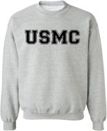 🎽 ultimate performance: athletic marines military crewneck sweatshirt logo