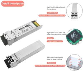 img 2 attached to Transceiver Compatible QFX SFP 10GE SR EX SFP 10GE SR 300 400M