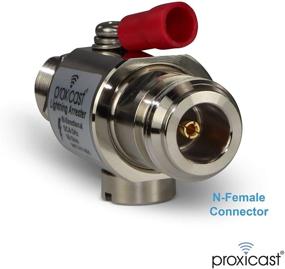 img 3 attached to 🌩️ Proxicast Coaxial Lightning Arrester for 0 to 6 GHz (N-Female/N-Female) – Ultimate Protection for 3G, 4G, LTE, GPS, Wi-Fi, 900MHz, Ham and Other Outdoor Antennas