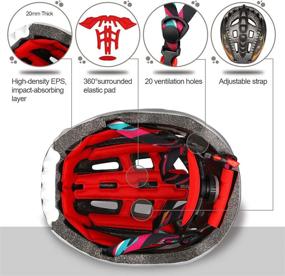 img 2 attached to Versatile Kid's Bike Helmet: Adjustable and Multi-Sport for Boys and Girls, From Child to Youth