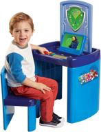 🐾 paw patrol pop-up pretend activity table set with complimentary chair logo