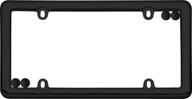 🚙 cruiser accessories 20650 nouveau license plate frame, black with fastener caps for enhanced seo logo