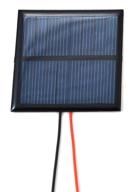 🌞 small solar panel 4.0v 100ma: efficient & convenient 2 pack with wires logo