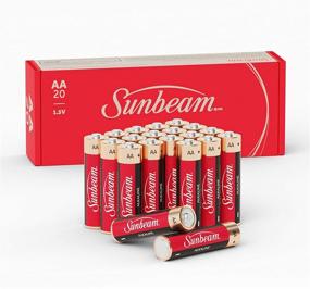 img 1 attached to Sunbeam 16721 High Performance Alkaline Batteries
