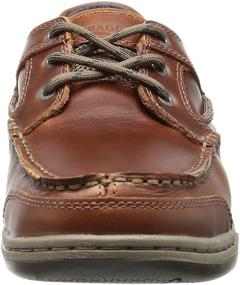img 3 attached to Sebago Triton Three Eye British Brown Men's Shoes: Stylish Loafers & Slip-Ons for Effortless Elegance