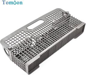 img 3 attached to 🧺 TOMOON 8531233 Dishwasher Silverware Basket - Premium Replacement for Whirlpool Kitchenaid Dishwashers - Replaces OEM Part Numbers WP8562043 8562043 8531288 W10190415 AP6016614 AP6012898 PS11746119