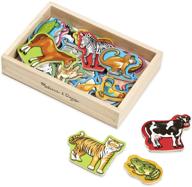 melissa doug wooden animal magnets logo