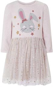 img 1 attached to Платья Princess Children B1167 Светло-розовый 4T