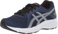 π asics girls ocean decay green girls' athletic shoes: a wave of style and performance logo