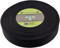 country brook design 2 inch black heavy polypropylene (polypro) webbing - 25 yards: durable and versatile material for various applications logo