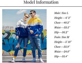 img 2 attached to Contrast Athletic Tracksuits: Stylish Men's Clothing for Active Lifestyle