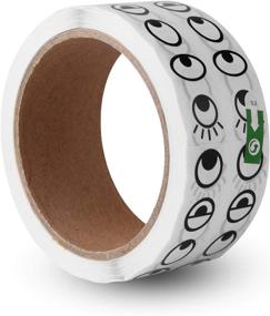 img 3 attached to Cute Self-Adhesive Eye Stickers for DIY Crafts and Home Decor - 2000 Pieces per Roll!