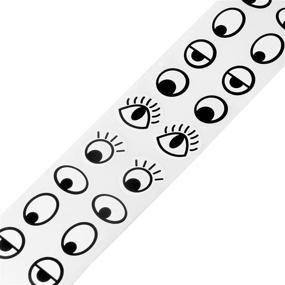 img 2 attached to Cute Self-Adhesive Eye Stickers for DIY Crafts and Home Decor - 2000 Pieces per Roll!