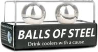 🥃 whiskey drink coolers - steel ball ice cubes логотип