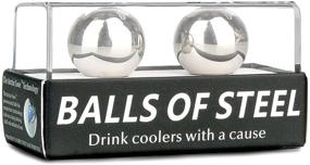 img 4 attached to 🥃 Whiskey Drink Coolers - Steel Ball Ice Cubes