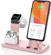 🔌 зарядная станция conido 3 в 1: зарядка для apple watch, airpods и iphone логотип