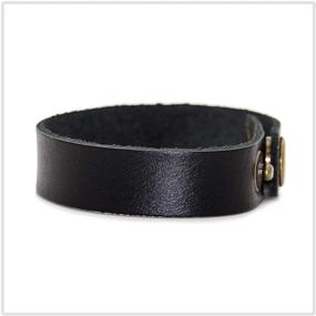 img 1 attached to Mgutillart винтажный кожаный браслет с кожаным ремешком