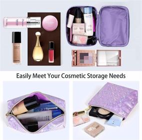 img 3 attached to Cosmetic Waterproof Portable Multifunctional Organizer