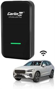 img 4 attached to 🚗 Адаптер CarlinKit 3.0 для беспроводного CarPlay - беспроводной USB-приставка для CarPlay, совместима с iPhone, версия iOS 14.5 и ниже, автомобили с заводским проводным CarPlay, с 2017 года по настоящее время, преобразует проводной CarPlay в беспроводной.