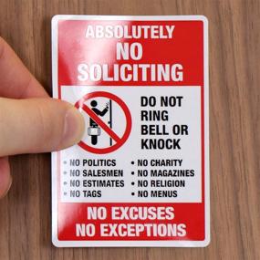 img 2 attached to 🚫 No Soliciting Sticker Home: Maintaining Privacy & Peace at Your Doorstep