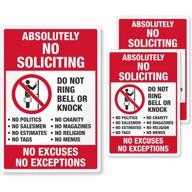 🚫 no soliciting sticker home: maintaining privacy & peace at your doorstep logo
