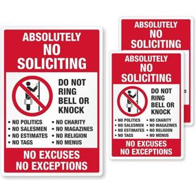 img 3 attached to 🚫 No Soliciting Sticker Home: Maintaining Privacy & Peace at Your Doorstep