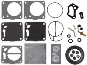 img 2 attached to 🛠 Комплект для полной реконструкции карбюратора Mikuni для Kawasaki, Polaris, Tigershark, Sea-Doo, Yamaha - 2 штуки: SBN серия, 15-001 / SBT № 35-160, совместим с 38 мм, 44 мм, 46 мм.