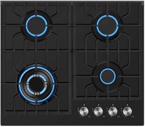 img 3 attached to Empava 24 Gas Cooktop Convertible