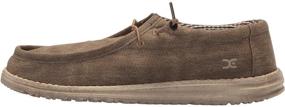img 2 attached to Hey Dude Wally Canvas Loafers Nut 11