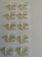 🔗 10-pack of rollease clear plastic chains for #10 or #6 beaded chains for roller shades logo