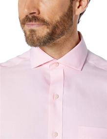 img 1 attached to 👔 Non Iron Pocket Men's Shirts with BUTTONED Classic Cutaway Collar