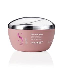 img 4 attached to 💧 Alfaparf Milano Semi Di Lino Moisture Nutritive Mask: The Ultimate Solution for Dry Hair – Ideal for Color Treated Hair – Sulphate, Paraben, and Paraffin Free – Premium Salon Quality