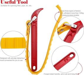 img 2 attached to Versatile Adjustable Plumbing Wrench with Multi-Functional Handle