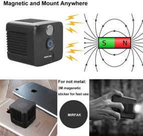 img 1 attached to Moin Mini Cube LED Light: Magnetic Charging, Waterproof & Versatile - Perfect for Camping, Hiking, and Outdoor Adventures, Compatible with GoPro, DSLR, Drone, and Smartphone