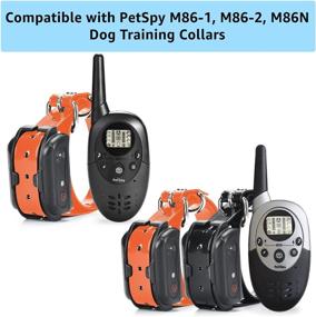 img 3 attached to 🐶 PetSpy M86 Extra Remote Transmitter - Replacement Part for Enhanced 1100 Yard Dog Training Systems M86-1, M86-2, and M86N